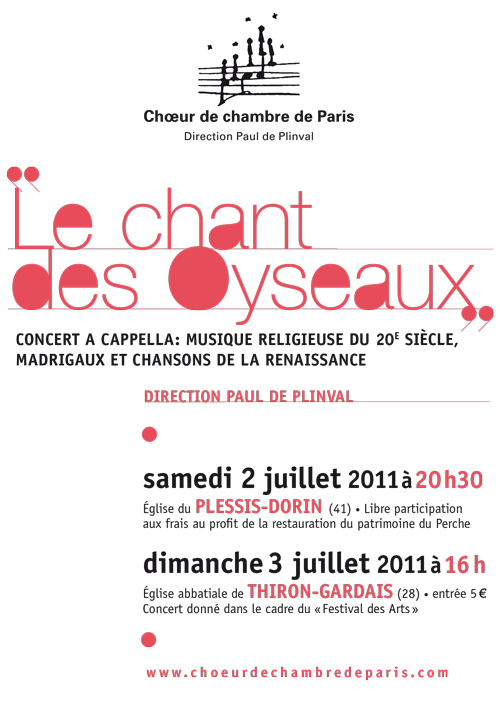 CCP chant des oyseaux 2011